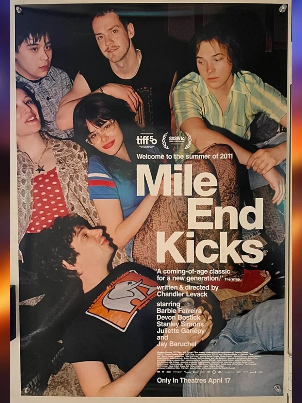 MILE END KICKS (2026) - ORIGINAL SINGLE SIDED MOVIE POSTER - Picture 1 of 2